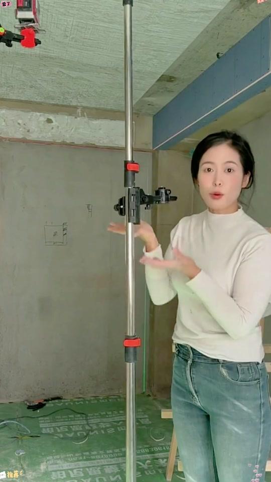 装修赛道文案素材 - 不锈钢水平仪加粗加厚伸缩吊顶调平杆升降支撑多功能云台升降杆,自用一年半的水平仪升降杆,好用不贵,性价比超高。 #水平仪支架 #水平仪升降杆 #微调云台 #装修避坑指南 #吊顶神器 #装#修#木自己动手装新家木工工具推荐修干货享 - 118好物分享作品