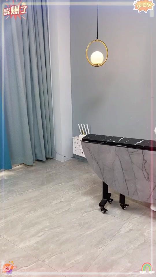 家居赛道文案素材 - 节省餐厅空间的#折叠餐桌  #分享生活小技巧  #家居好物居家必备  #客厅搭配  #家居好物 - 返乡创业作品