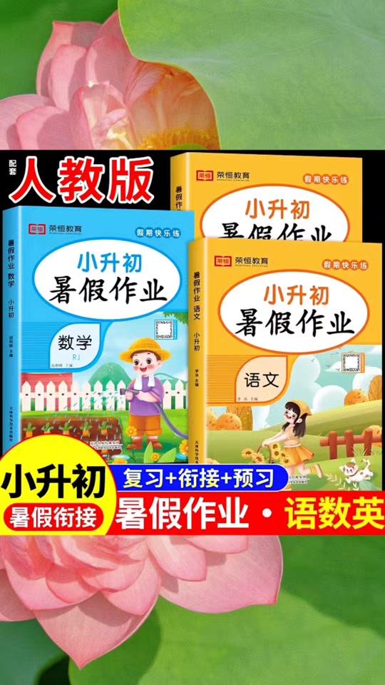 读书分享赛道文案素材 - 2026小升初暑假作业语文数学英语全套版小学六年级小升初总复习人教版必刷题初一专项训练六升七暑假衔接预复习一本通预备新初一#书籍推荐 #好书推荐  #学霸秘籍  #好物分享 #课外阅读推荐 - 慧美书籍作品
