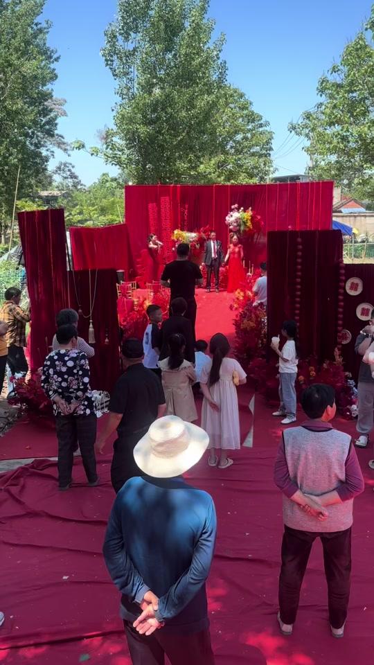 婚庆赛道文案素材 - #农村婚礼场 #农村婚礼策划布置现场 - 地城张玲婚庆作品